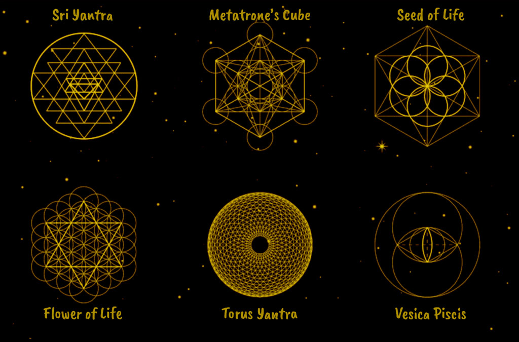 Most common sacred geometry symbols