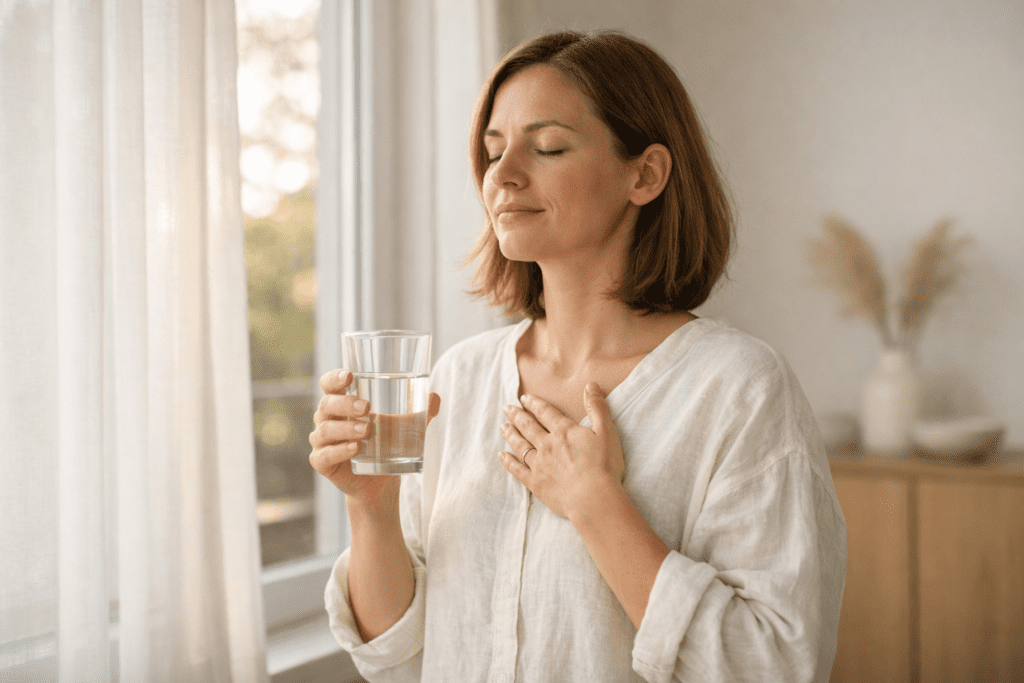 Morning routine with micro habits for energy, focus, and well-being