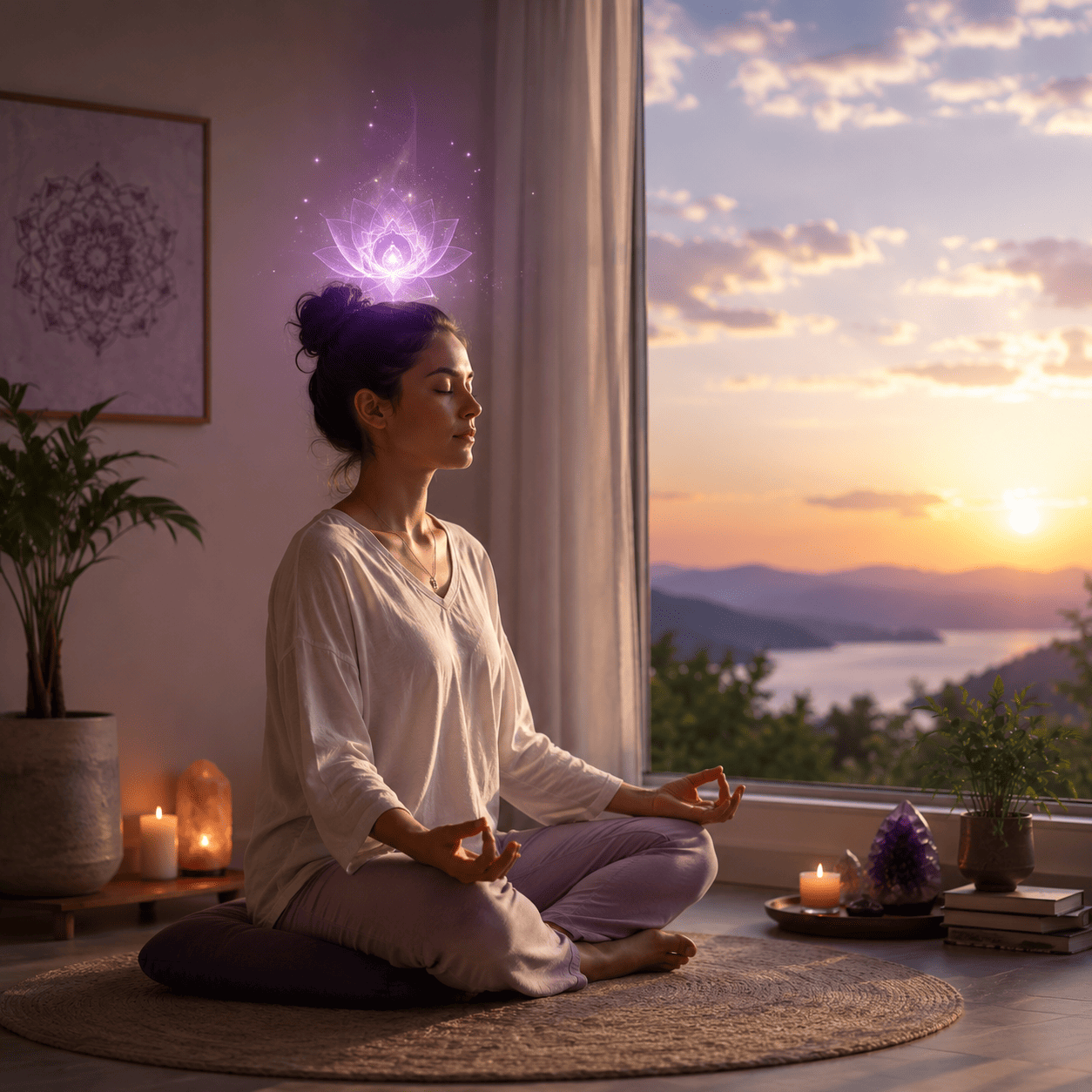 Crown Chakra and Inner Peace