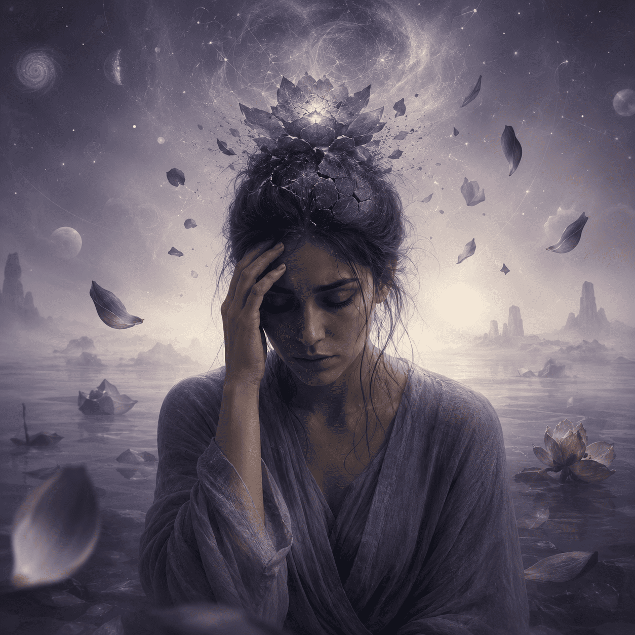 Symptoms of a Blocked Crown Chakra