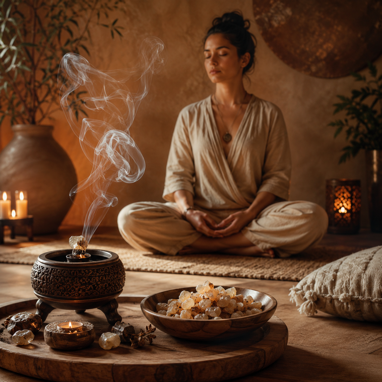 Frankincense Meditation and Spiritual Reflection