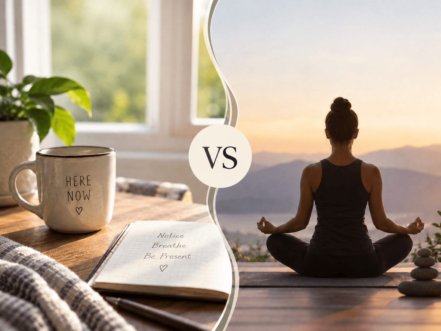 Mindfulness VS Meditation